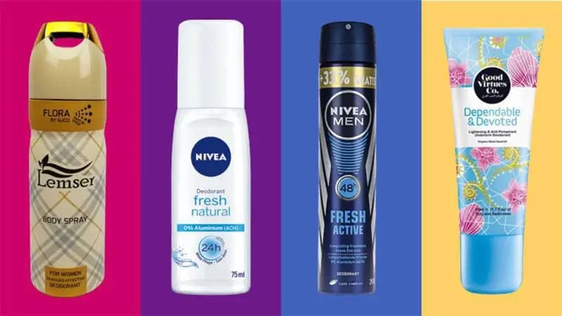 ترکیب عطر با ضد تعریق